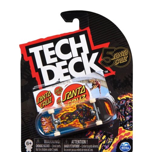Mini placa skateboard Tech Deck, Santa Cruz, SPM 20141235