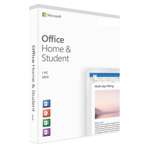 Microsoft - Office 2019 home & student, 32/64 bit, multilanguage, asociere cont ms, licenta digitala