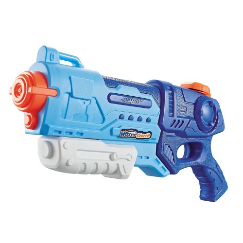 Pistol cu Apa pentru Copii, Rezervor, Pentru Piscina/Plaja, Flippy, 6ani+, Albastru, 990ML