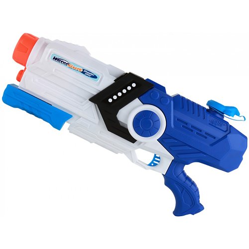 Pistol cu Apa pentru Copii, Rezervor, Pentru Piscina/Plaja, Flippy, 6ani+, Albastru/Multicolor, 2000ML