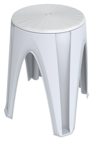 Bama - Scaun cu sezut rotativ, plastic, alb