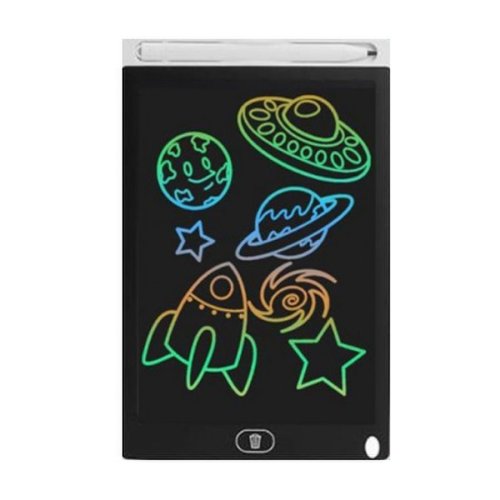 Tableta magnetica 10 inch de desenat si scris pentru copii,Color-Alb