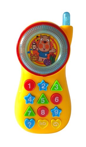 Telefon interactiv, educational pentru copii cu butoane care emit diverse melodii, LTOY2