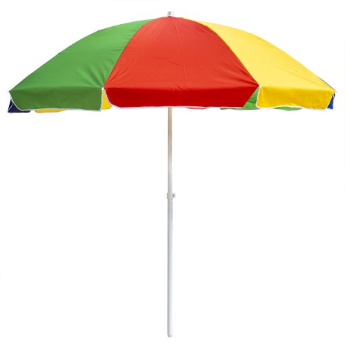 Umbrela protectie soare multicolora diametru 300cm si inaltime 260cm, stalp 33mm / CC9844