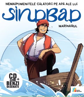 Nemaipomenitele călătorii pe apă ale lui Sindbad marinarul (carte + CD audiobook)