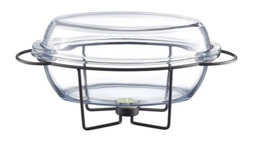 Chafing Dish Saule, Ambition, 4.5 L, sticla termorezistenta