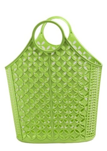 Cos de cumparaturi Shopper, Domotti, 40x16x46 cm, verde
