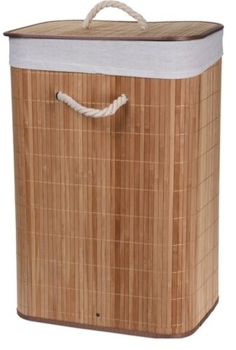 Cos de rufe Bamboo, 40x30x60 cm, 72 litri, bambus