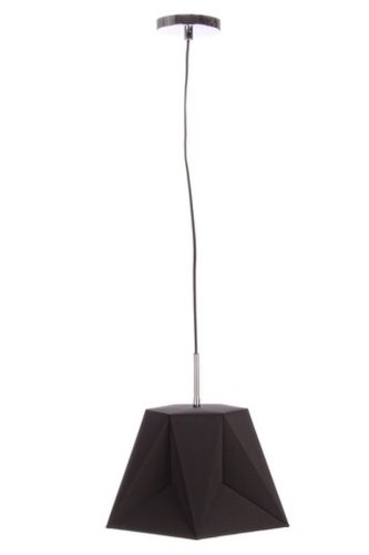 Lustra, Bizzotto, Black L, 46 x 40 x 25 cm, E27, max. 40 W, metal/poliester, negru
