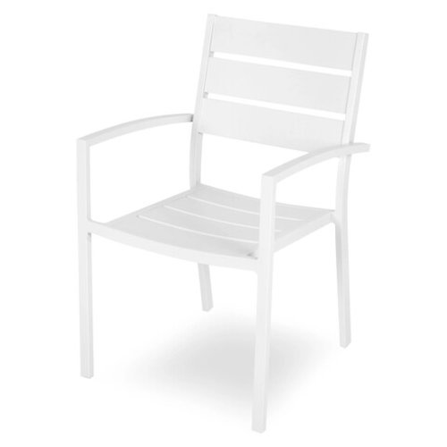 Maison - Scaun, white, l.55 l.64 h.85 cm, alb