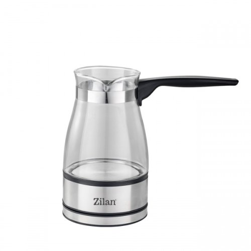 Ibric electric Zilan ZLN-8122, 600-800W, Capacitate 500ml - 4 cesti cafea, Transparent
