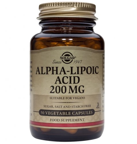Acid alfa lipoic 200mg 50cps - solgar