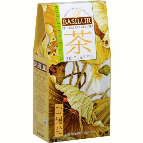 Basilur Tea - Ceai oolong chinezesc chinese tie guan yiin refill 100g - basilur