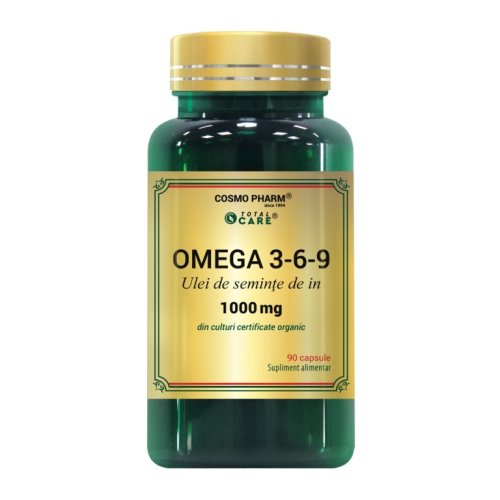 Omega369 ulei seminte in 90cps - COSMO PHARM