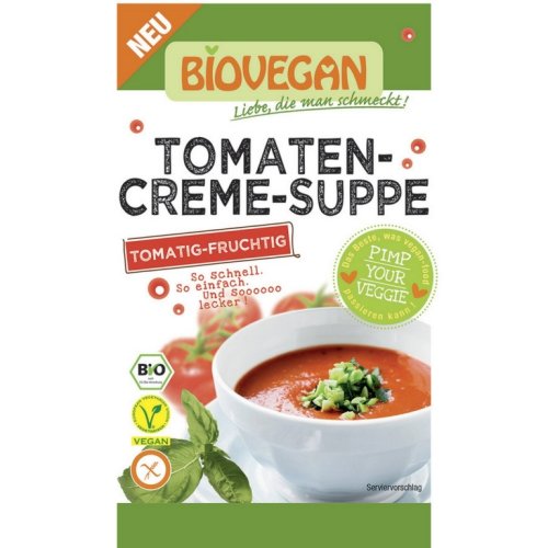 Supa crema tomate fara gluten 46g - BIOVEGAN