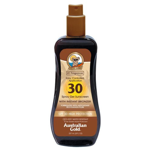 Australian Gold Spray-gel SPF 30 cu autobronzant, 237 ml