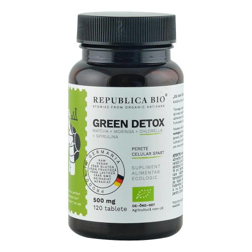 Green Detox ecologic x 120 tb., Republica BIO