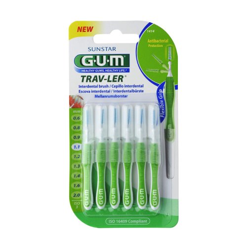 Gum Trav-ler 1.1mm, verde, 6 bucati
