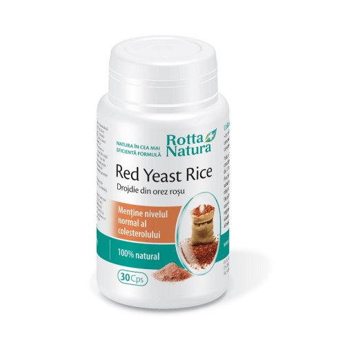 ROTTA NATURA Red yeast rice 635 mg, 30 capsule