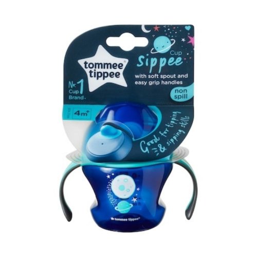 Tommee Tippee Cana First Trainer, planeta albastra, 150ml, 4luni+, 1bucata