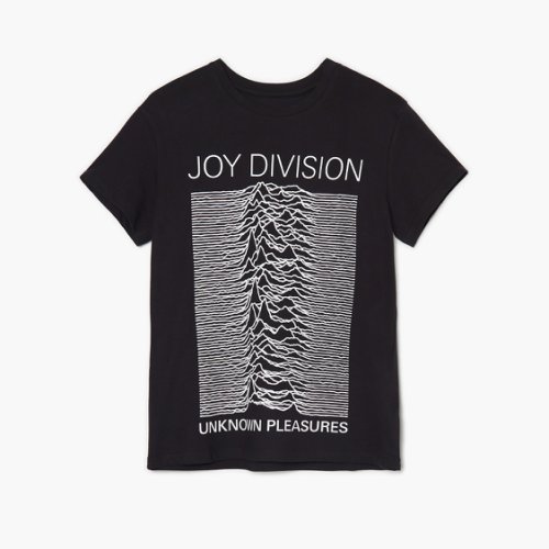 Cropp - T-shirt cu imprimeu Joy Division - Negru
