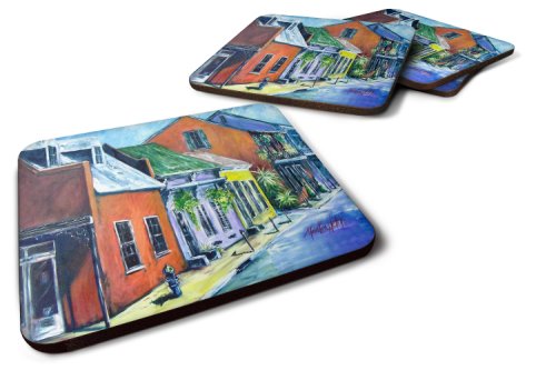 Caroline`s Treasures Set de 4 Undeva Close Case Spuma Coasters Set de 4 Multicolore 3 1/2 x 3 1/2